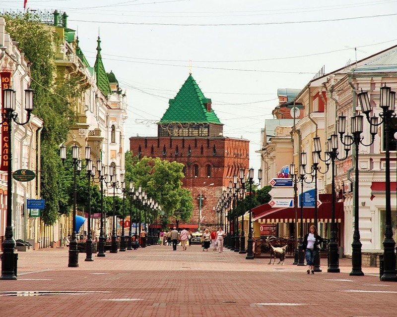 За год Нижний Новгород посетили полмиллиона туристов