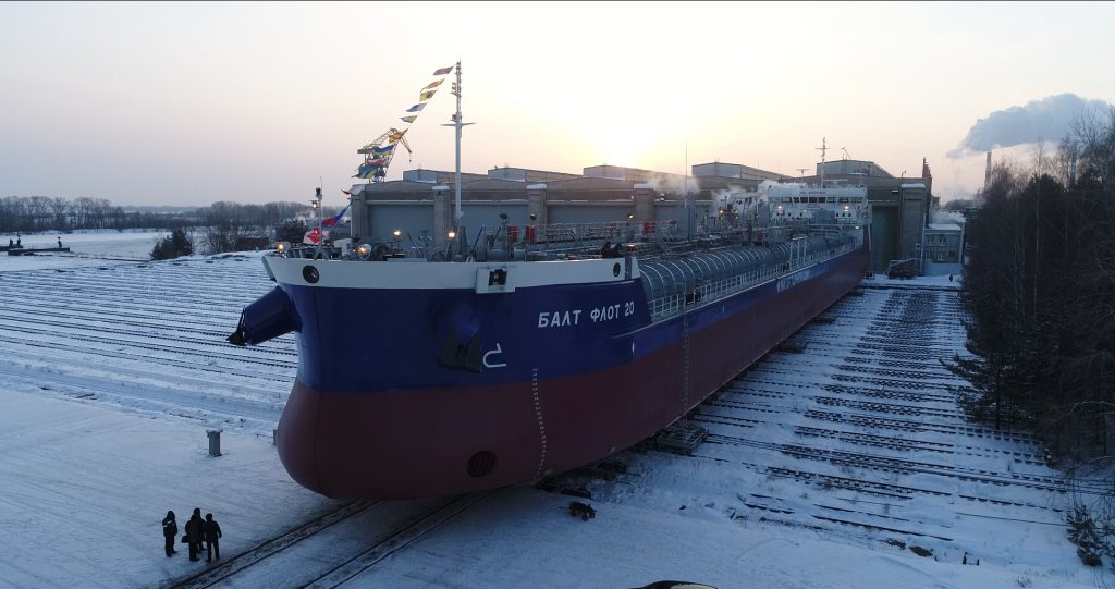 «Красное Сормово» достроило последний танкер-химовоз для «БФ Танкер»