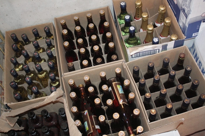 В Нижнем Новгороде полицейские изъяли 265 бутылок «паленого» алкоголя