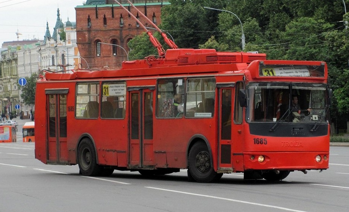 Маршруты двух нижегородских троллейбусов изменятся из-за строительства метро