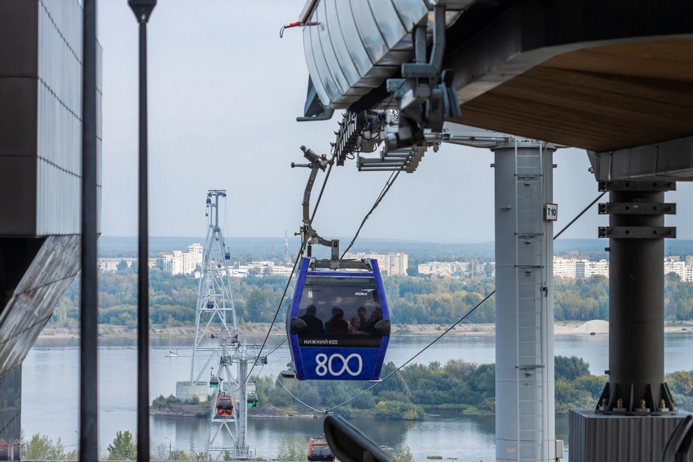 Старые кабинки нижегородской канатной дороги появились на Эльбрусе