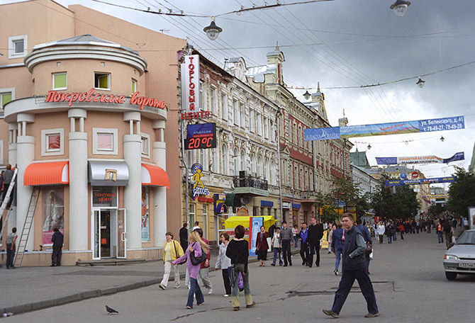 В историческом центре Нижнего Новгорода станет меньше рекламы